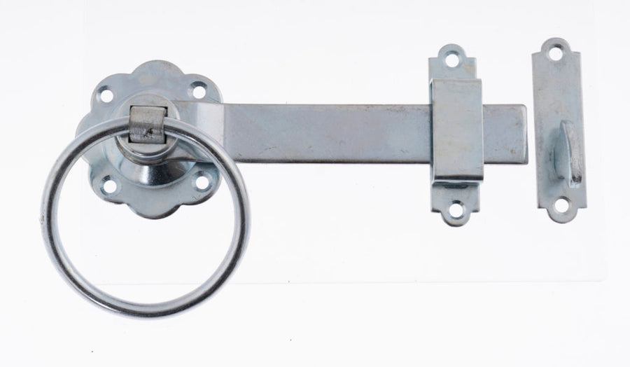 Gate Latch Set BZP 152mm