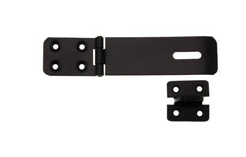 Hasp & Staple BLK 114mm