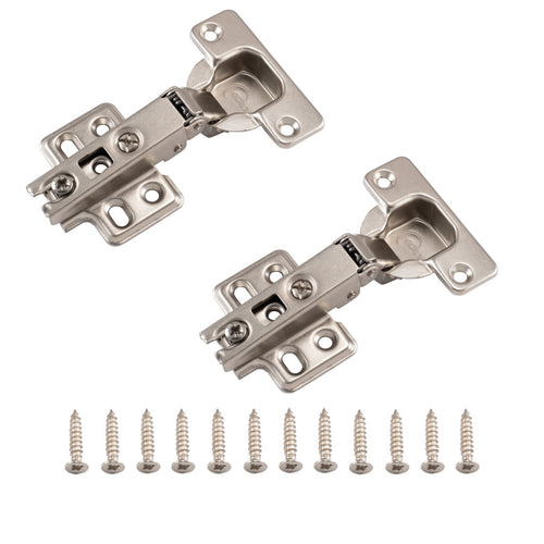 HINGES  35mm NP Cabinet Slide On 105deg F/O (pair)