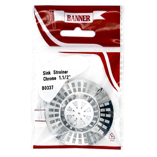 Sink Strainer Chrome 1.1/2-inch