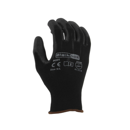 BLACKROCK PU L/WEIGHT GRIPPER GLOVES  SIZE  10
