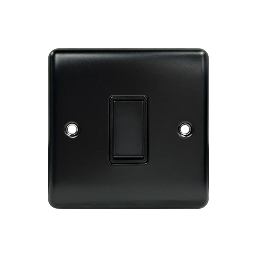 1G 2Way 10A Switch Matt Black