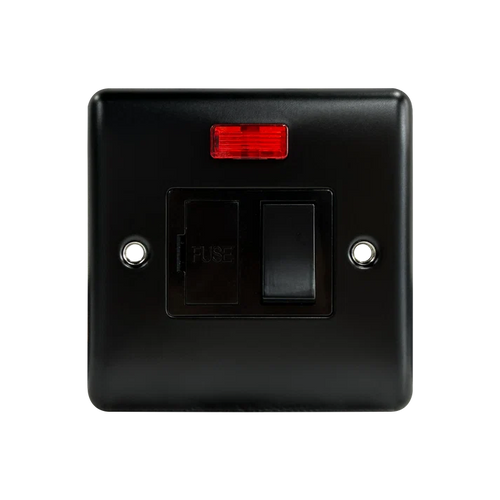 13A Switched Spur c/w Neon Matt Black