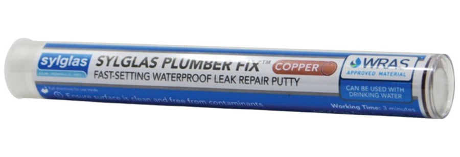 Sylglas Plumber Fix Leak Repair Putty Copper 114g