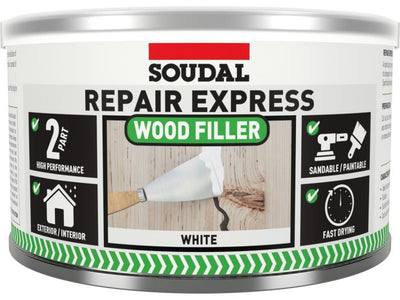 WOOD FILLER 2 PART HP WHITE 500g