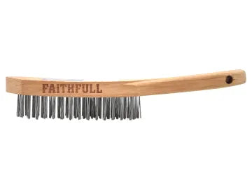 Heavy-Duty Scratch Brush  - 4 Row