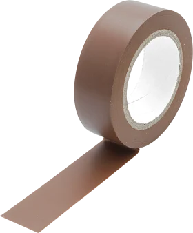 Insulation tape, brown 19mm x 20m
