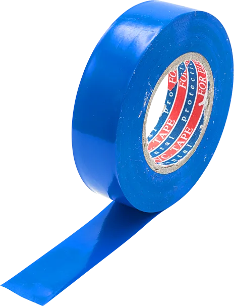 Insulation tape, blue, 19mm x 20m