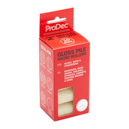 MICRO ROLLERS GLOSS 2"  10PKT
