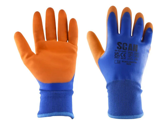 THERMAL WATERPROOF LATEX GLOVE SIZE 10