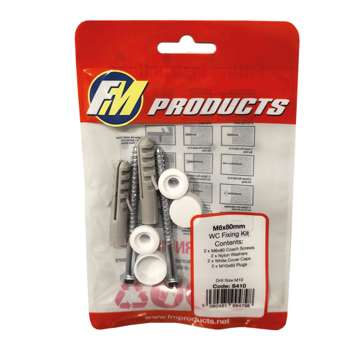 WC FIXING  KIT  M6X80MM