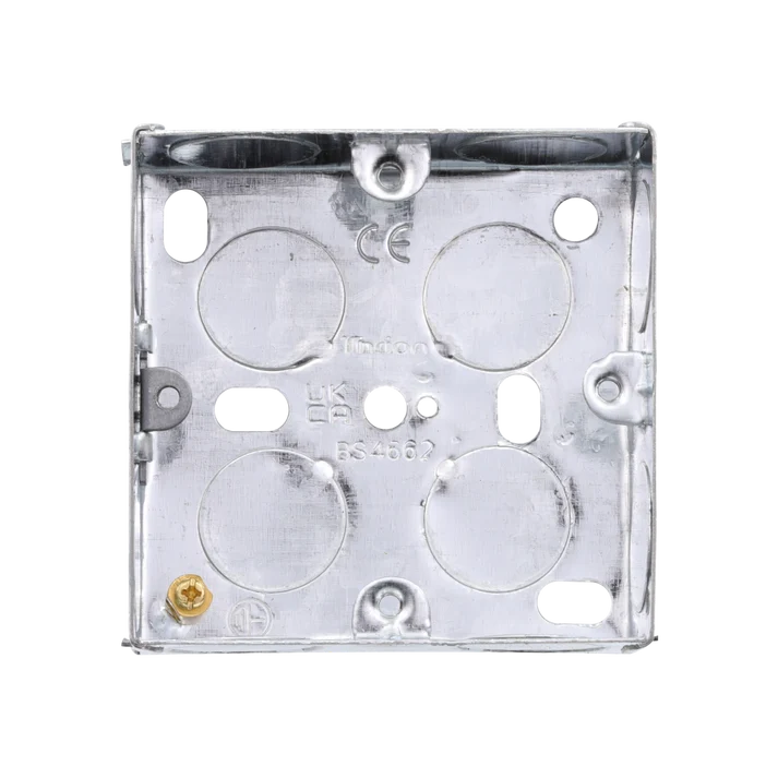 1G 25mm Flush Galv Box