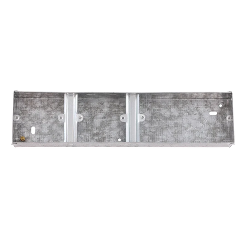 2G + 1G + 1G Triple 35mm Flush Galv Box