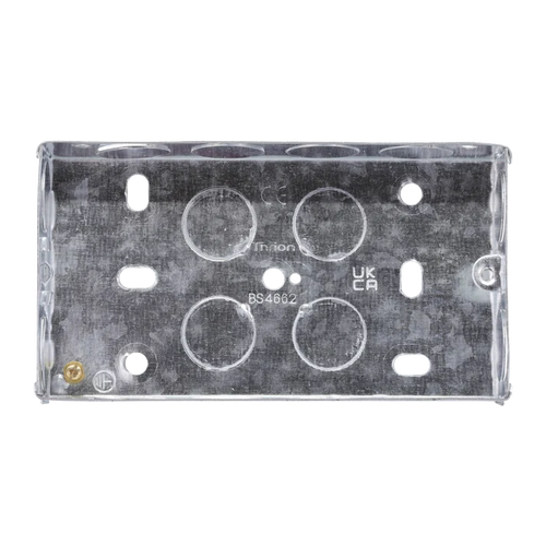 2G 25mm Flush Galv Box