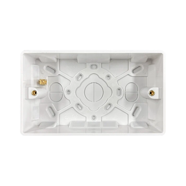 2G 35mm White Pattress Rounded Corners