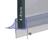 SEAL 4-6MM GLASS SHOWER SEAL 12MM FIN WITH DEF 1M