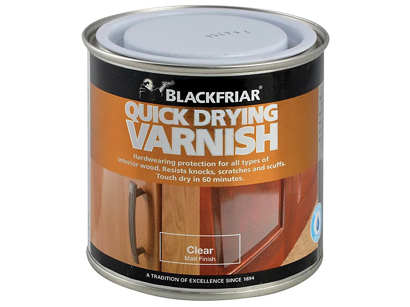 BLACKFRIAR QD INT VARNISH  CLEAR MATT  500ML