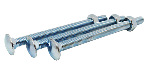 SQUARE HEX BOLT/NUT/WASHER M10 * 100mm (4PKT)