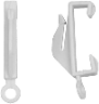 CURTAIN RAIL GLIDES HARRISON ELEGANCE (10 Pack)