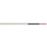 E/ CABLES 2 CORE FLAT FLEX CABLE 2192Y 0.5MM WHITE 10MTR