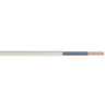 E/ CABLES 2 CORE FLAT FLEX CABLE 2192Y 0.75MM WHITE 10MTR