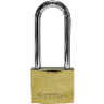 PADLOCK 50MM TITANIUM LONG SHACKLE   3 KEYS