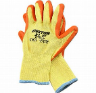 GLOVES  ORANGE /CREAM LATEX  X LARGE