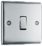 Single, 2 way switcH POLISHED CHROME