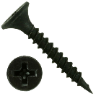 DRYWALL SCREW 3.5 X42MM PH2 FINE THREAD BLACK  BOX 1000