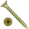 SCREWS TIMBERFIX M/ PURPOSE  5.0X80MM(100)