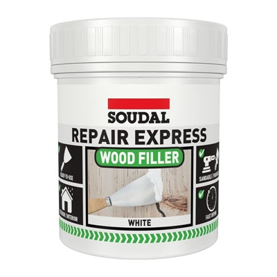 WOOD FILLER 1 PART MP WHITE 400g