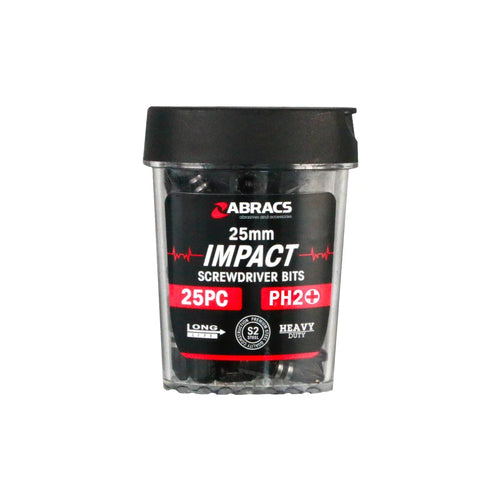 PHILIPS 2  BITS 25MM (ABRACS)  25 PACK