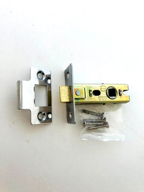 TUBULAR MORTICE LATCH 63MM  NP