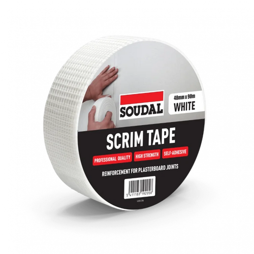 SOUDAL SCRIM  TAPE SILVER 48MM X 90MM