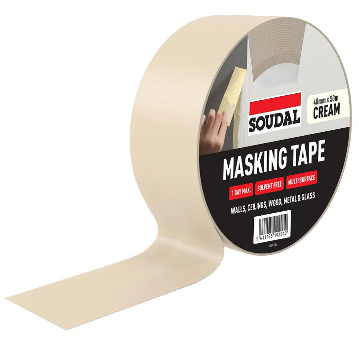 SOUDAL GP MASKING TAPE  48mm X 50m